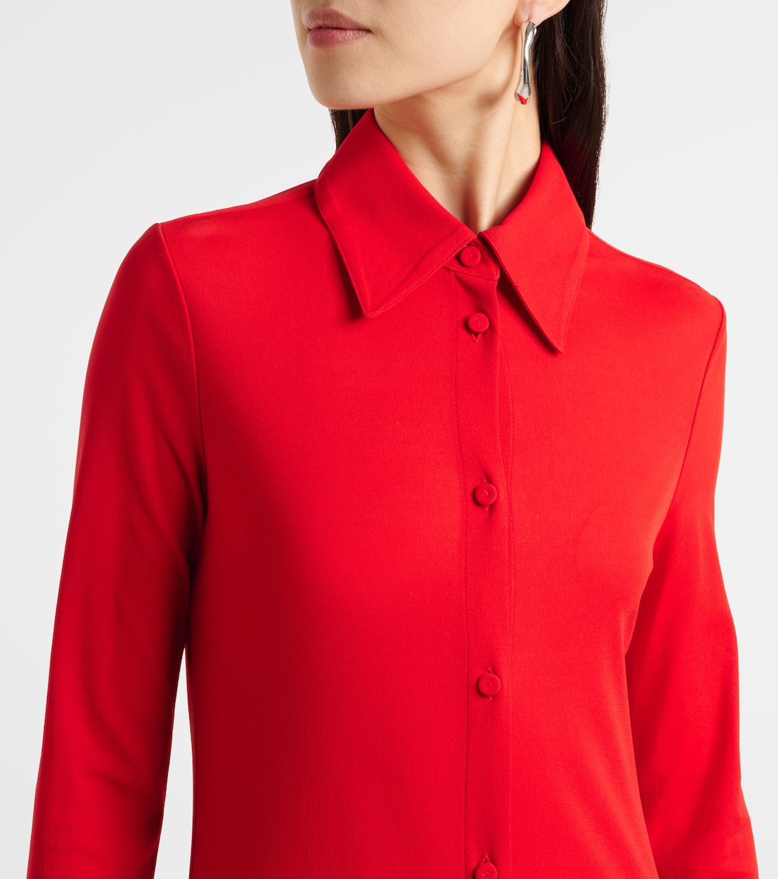 Hemdblusenkleid aus Seide | Jil Sander