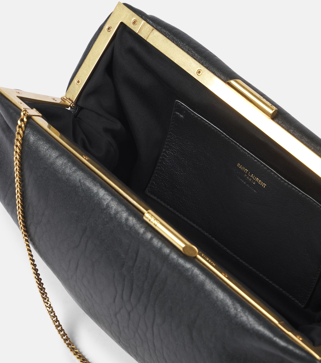 Clutch Large aus Leder | Saint Laurent