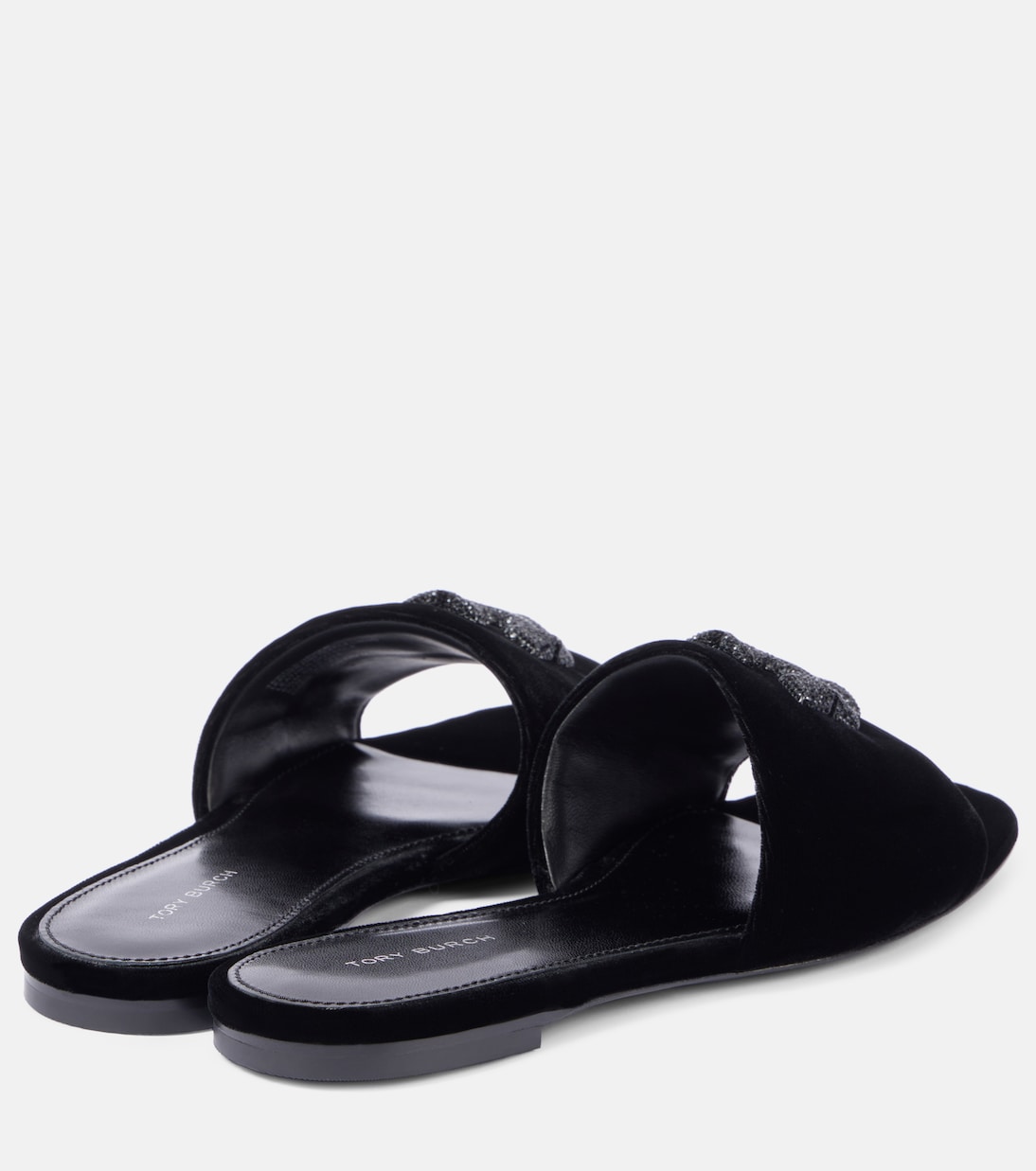 Eleanor velvet slides | Tory Burch