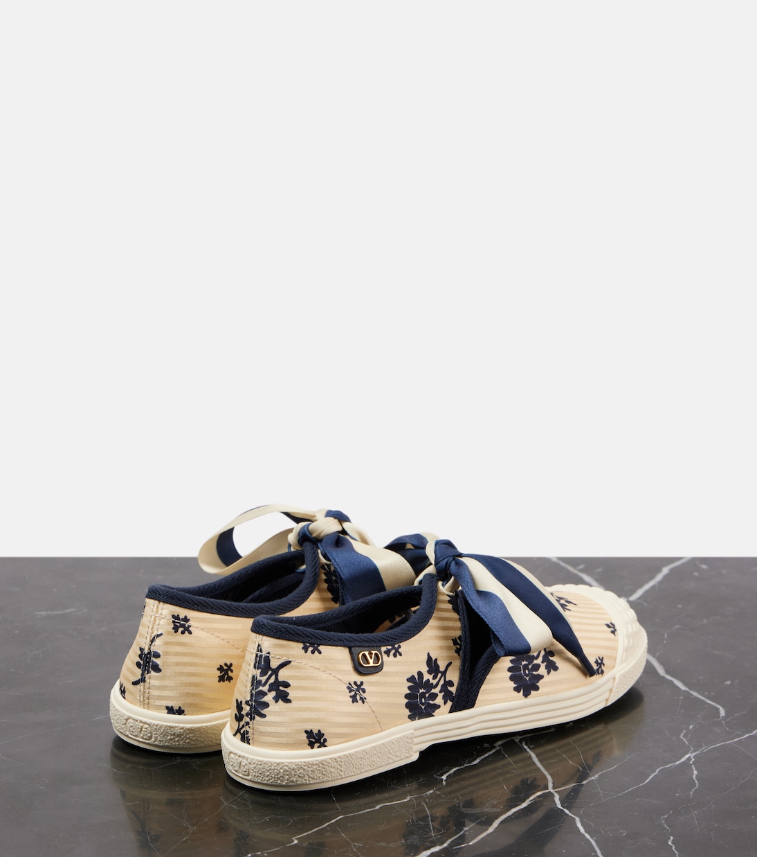 Bay By Bay printed canvas sneakers | Valentino Garavani