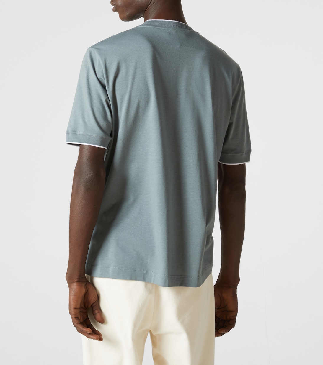 T-shirt en coton mélangé | Canali