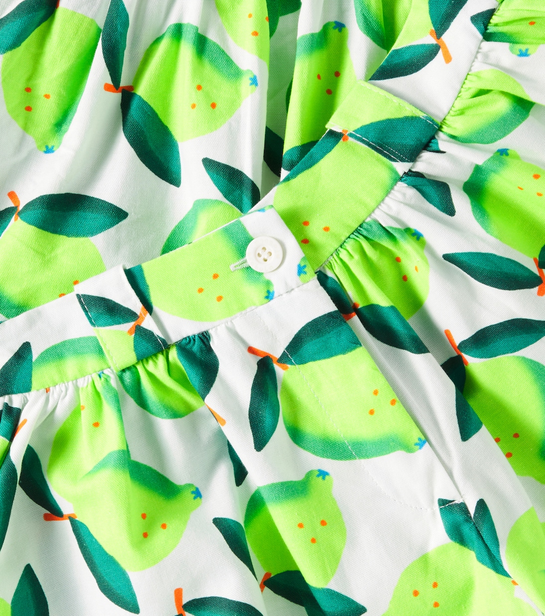 Top e shorts in cotone con stampa | Fábula