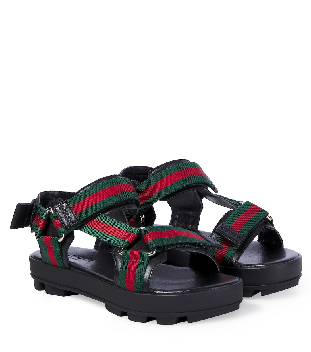 Sandalen mit Leder | Gucci Kids