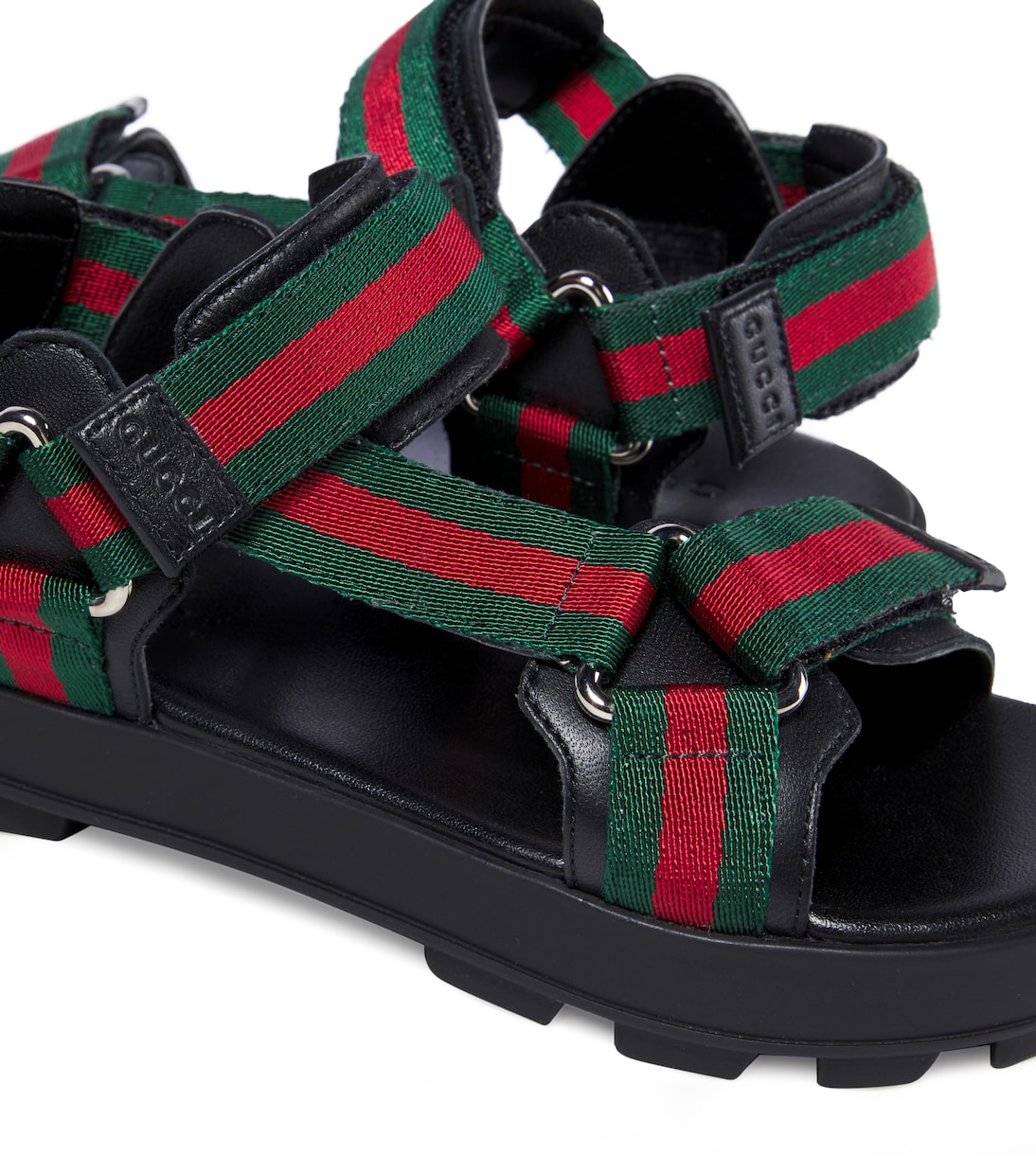 Sandalen mit Leder | Gucci Kids