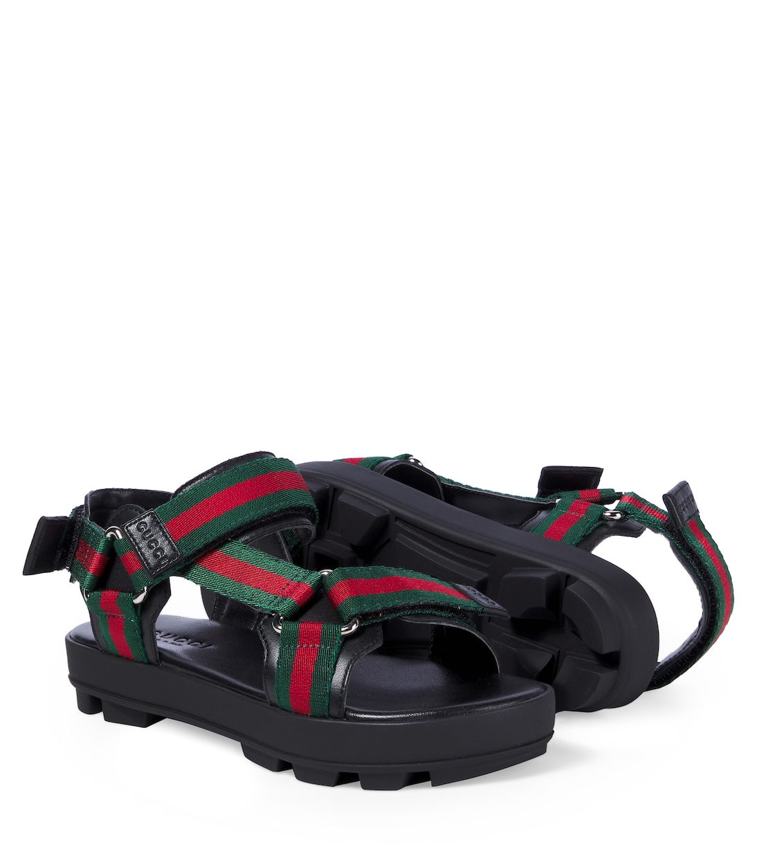 Sandalen mit Leder | Gucci Kids