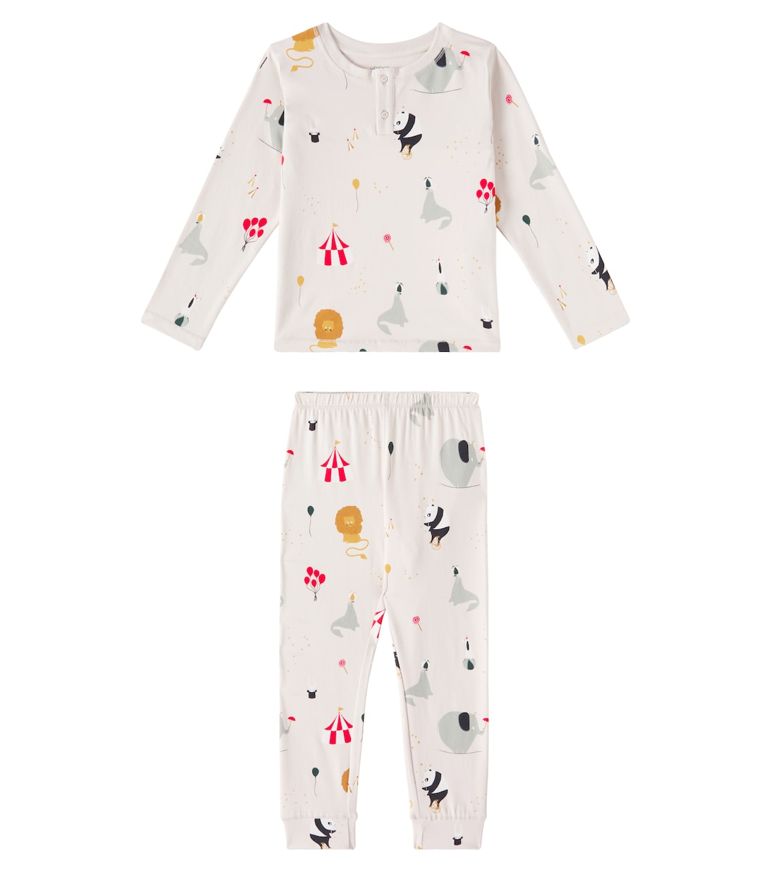 Wilhelm printed cotton-blend pajamas | Liewood