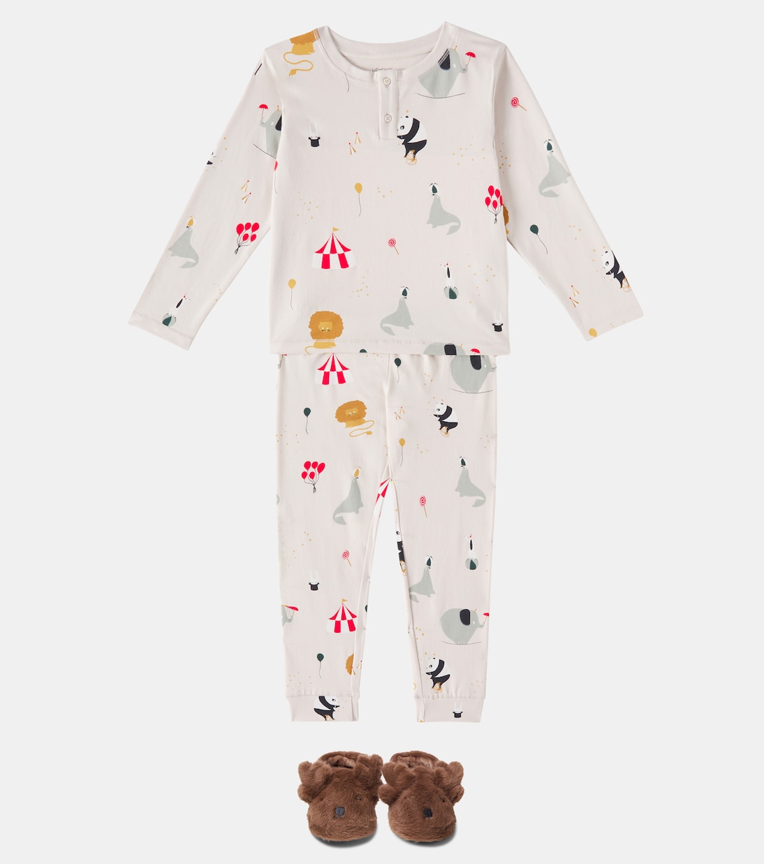 Wilhelm printed cotton-blend pajamas | Liewood