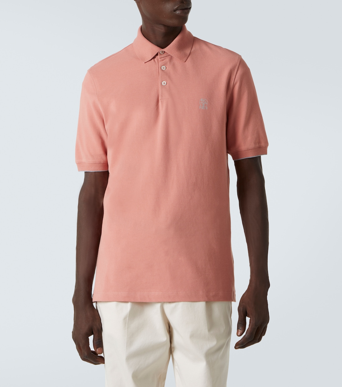 Polohemd aus Baumwolle | Brunello Cucinelli