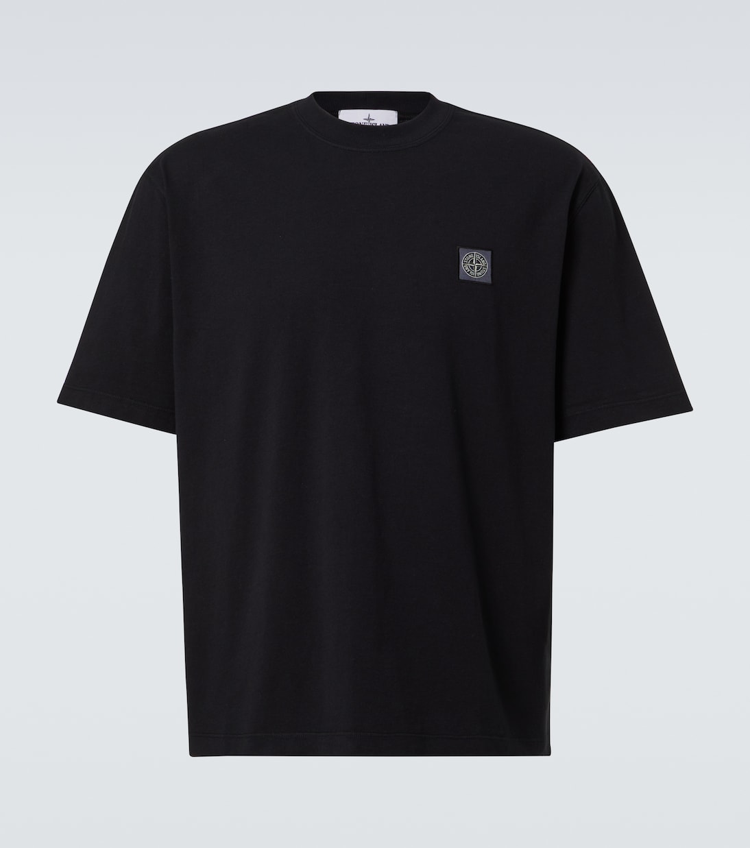 Camiseta de jersey de algodón con logo | Stone Island