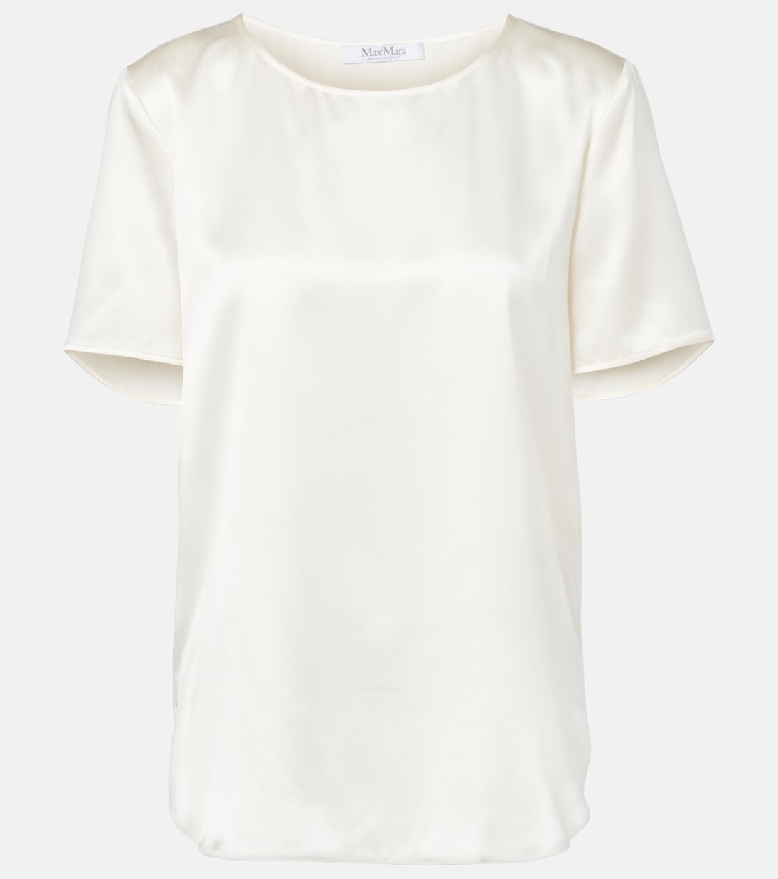 T-shirt Dida in raso di seta | Max Mara