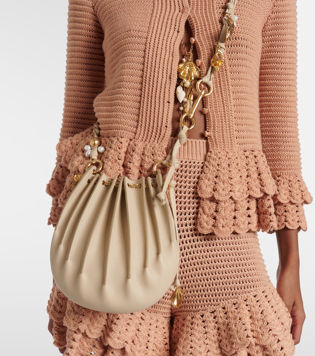Secchiello Sea Treasures Small in pelle | Chloé
