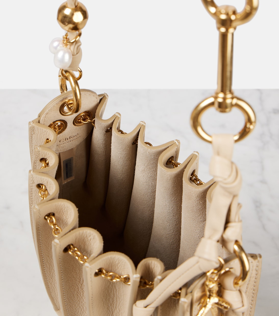 Secchiello Sea Treasures Small in pelle | Chloé