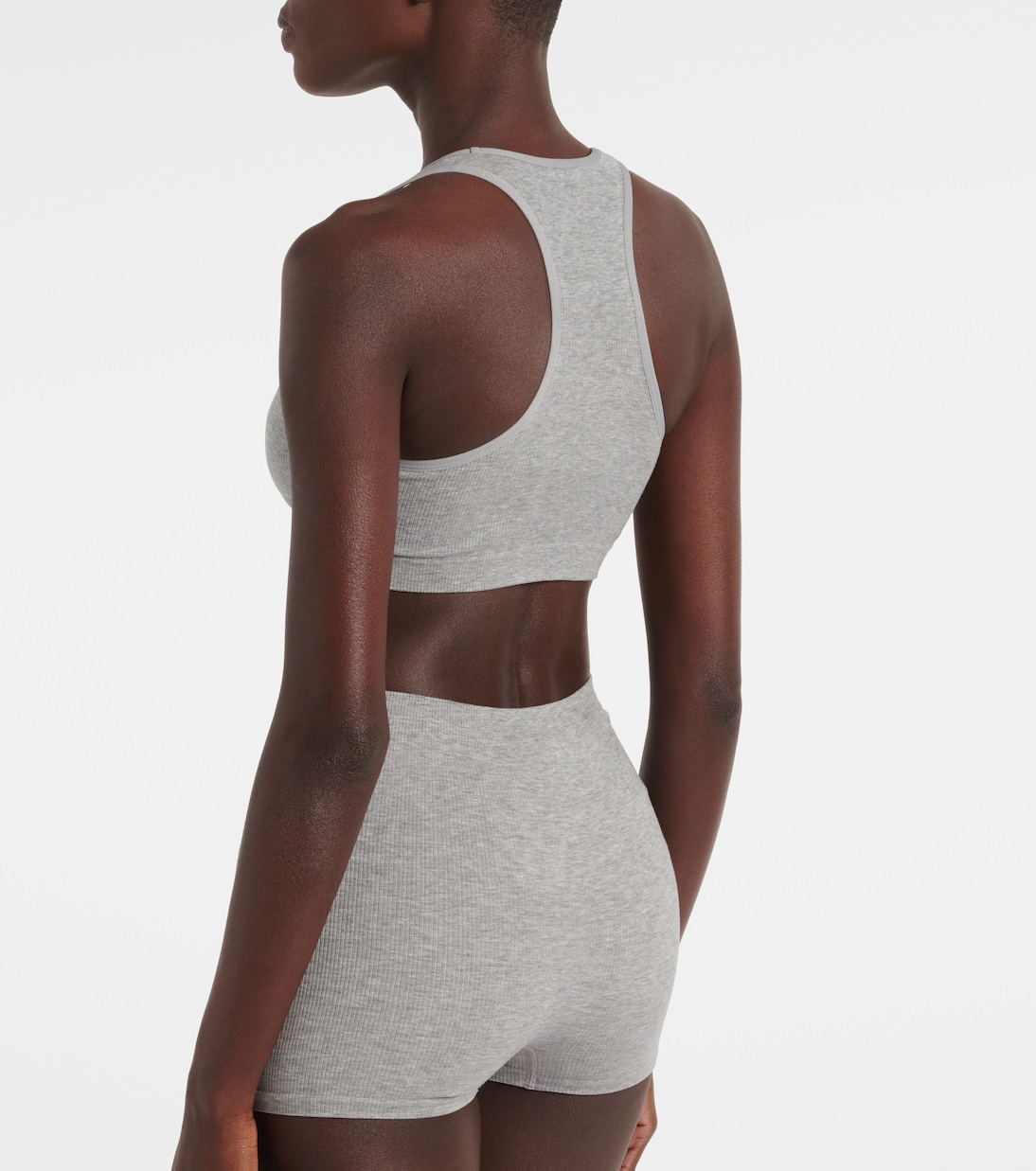 Top bralette in misto cotone | Miu Miu