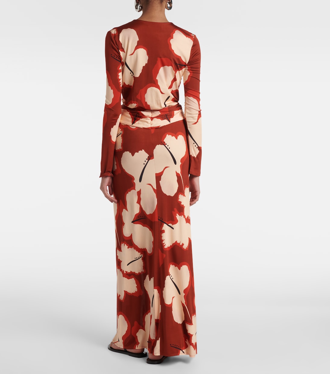 Robe longue à fleurs | Johanna Ortiz