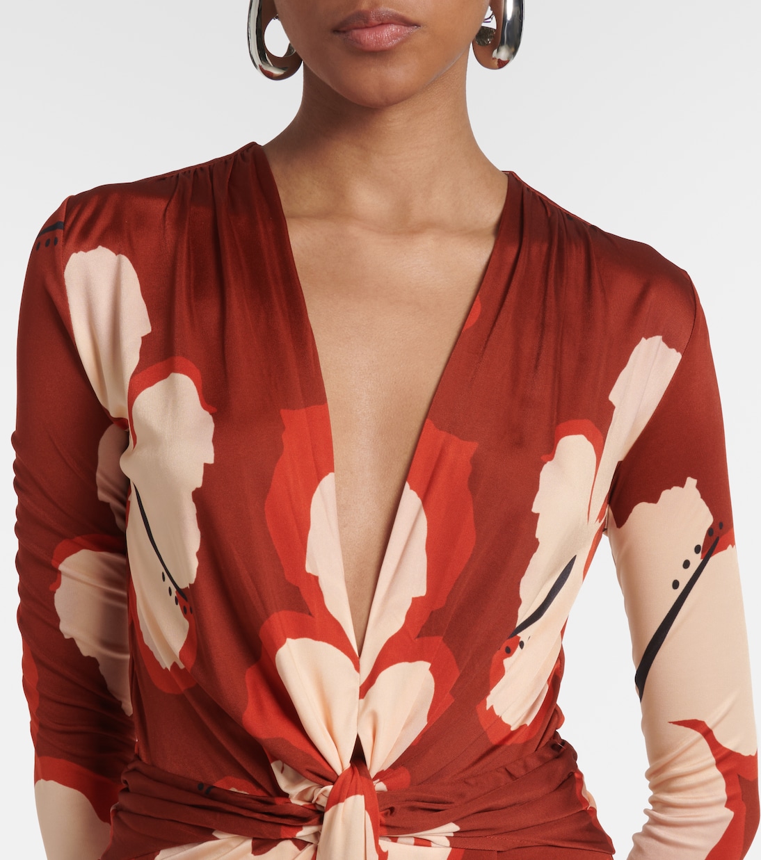 Robe longue à fleurs | Johanna Ortiz