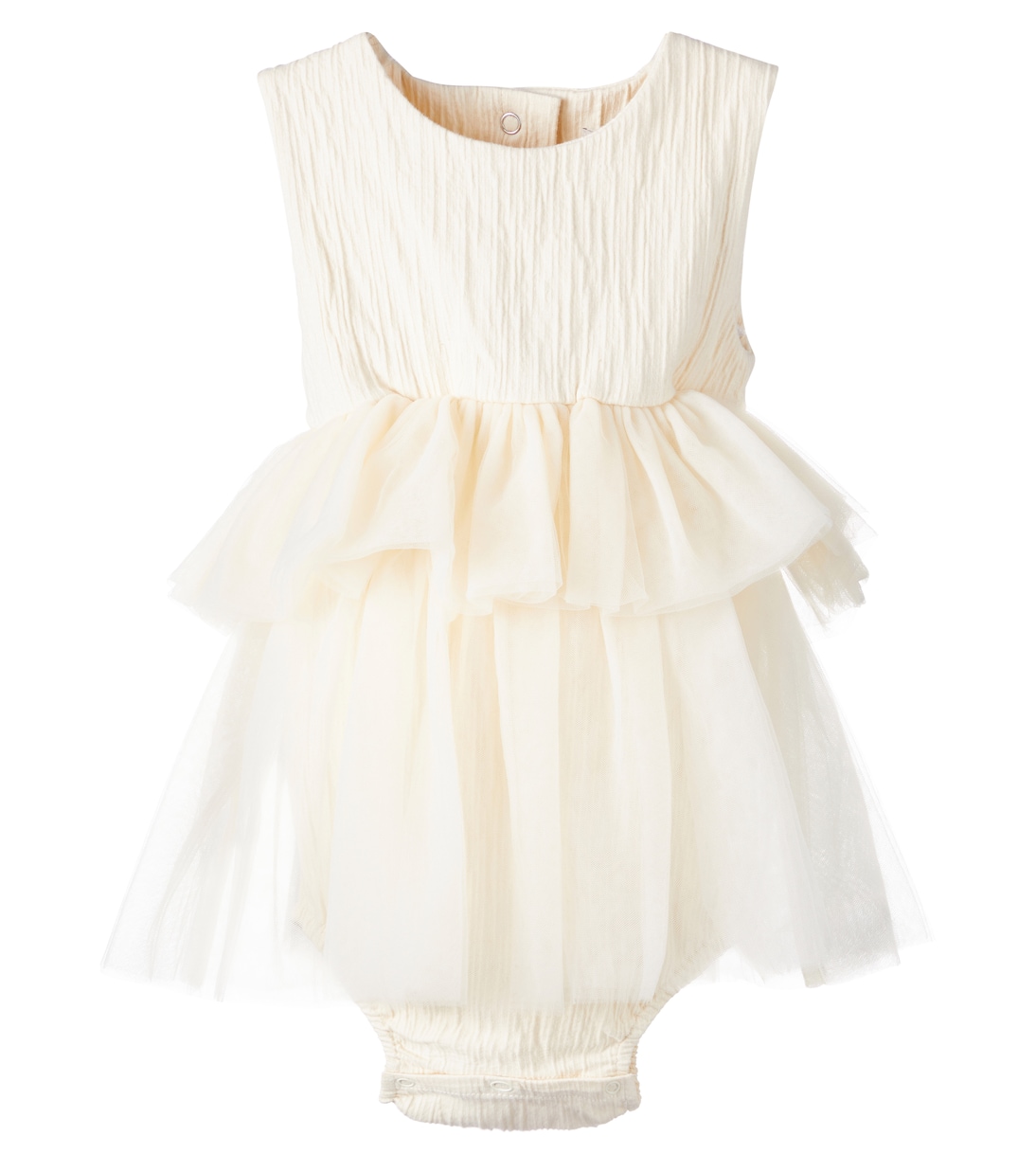 Baby - Tutina Aamina in jersey e tulle | Donsje