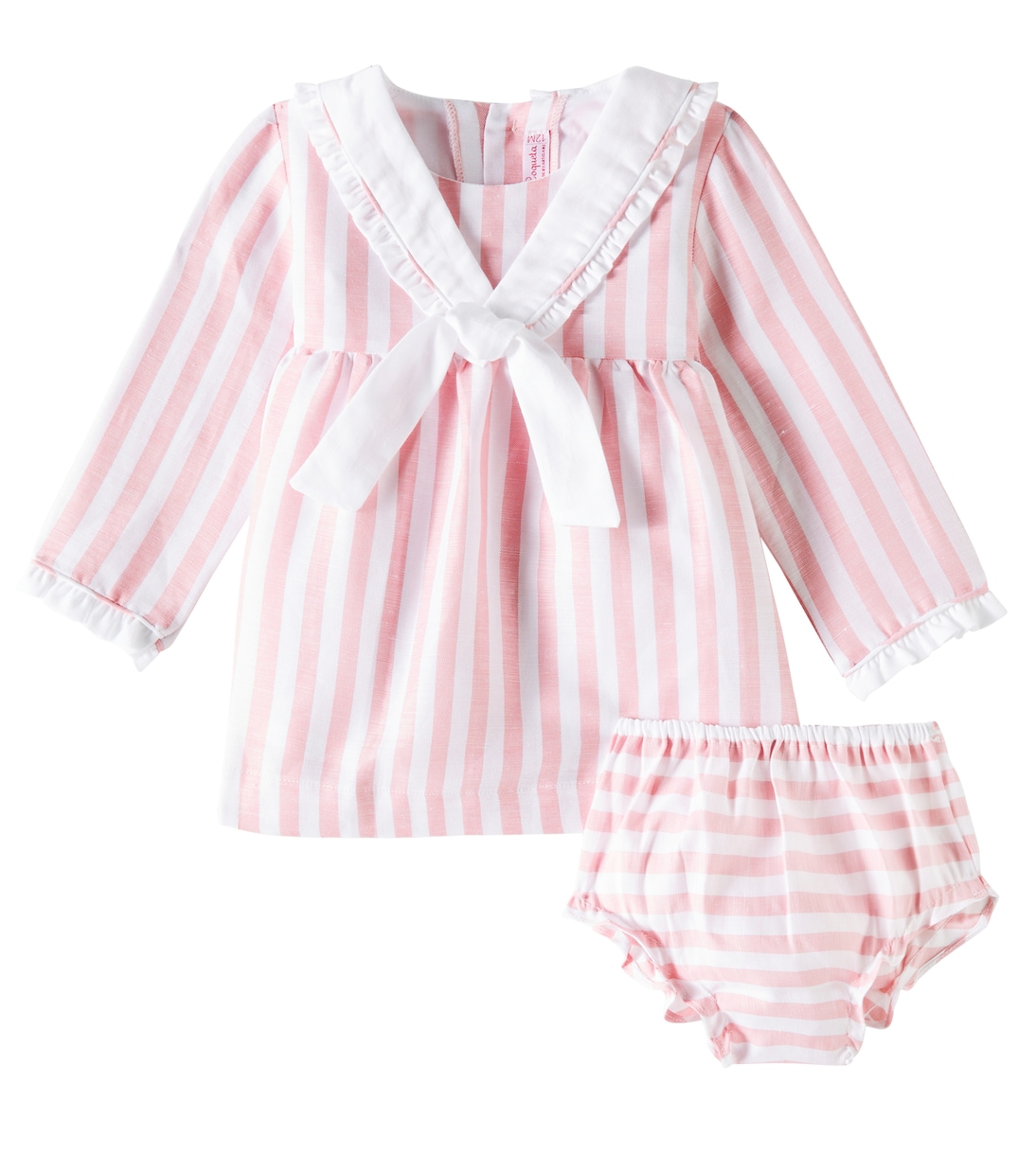 Baby Set Aranda aus Kleid und Höschen | La Coqueta