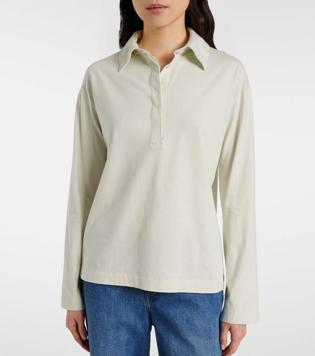 Polo Roddie in jersey di cotone | The Row