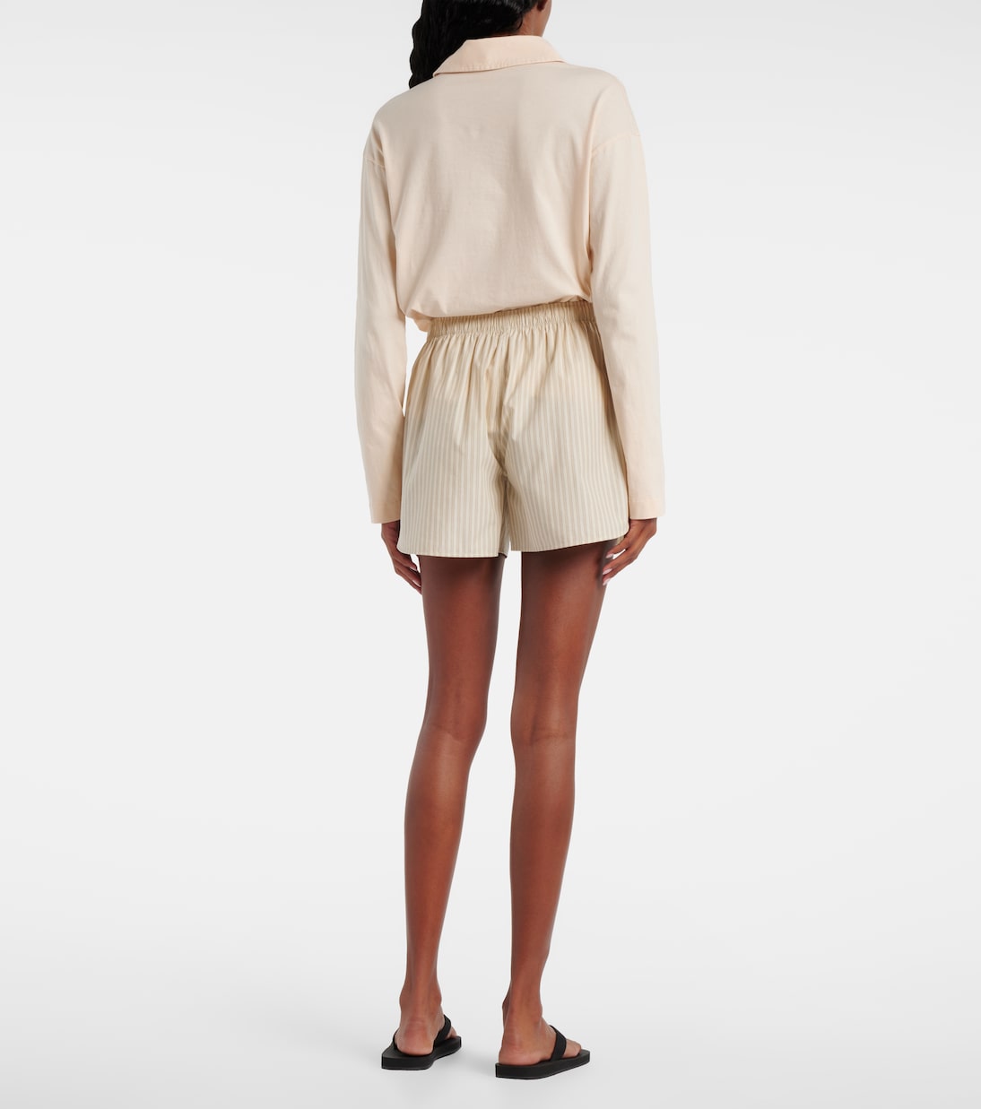 Shorts Nicasia in popeline di cotone | The Row