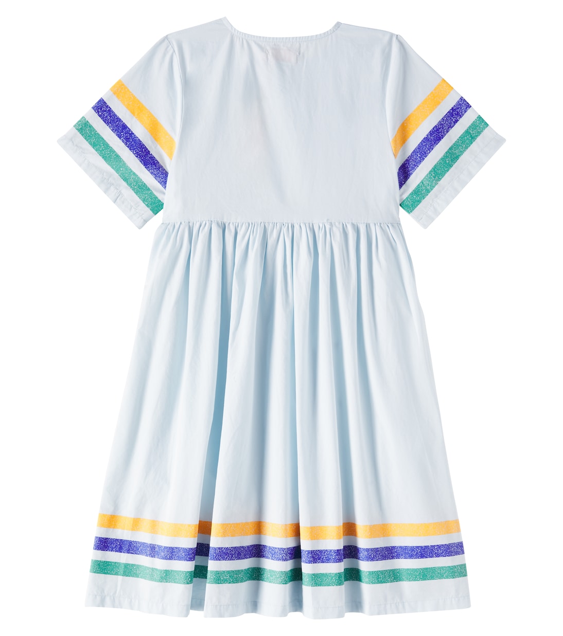 Abito in cotone a righe | Tinycottons