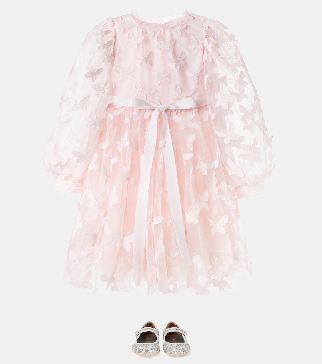 Besticktes Kleid aus Tüll | Petite Amalie  