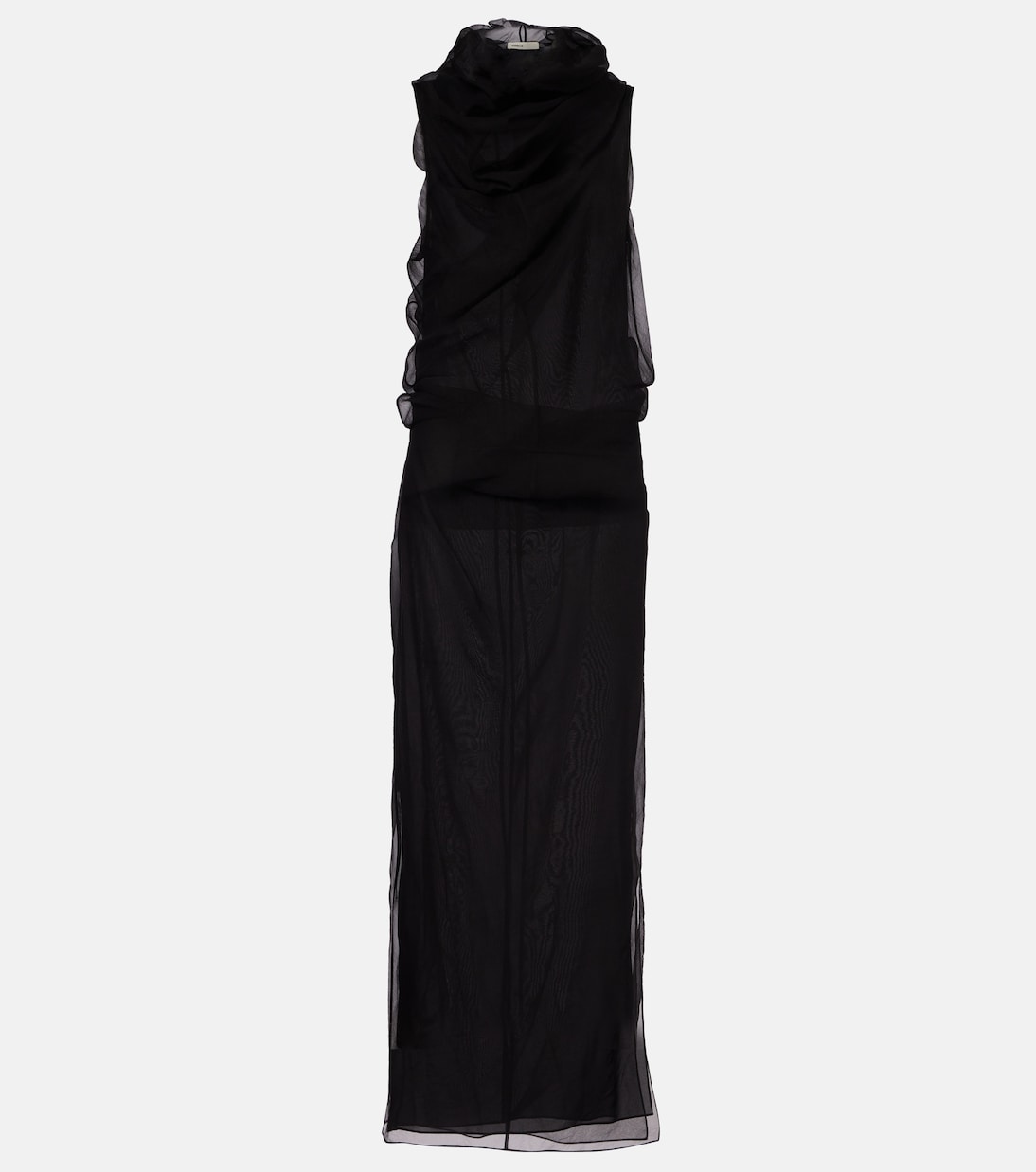 Robe longue Jeanty en tulle | Khaite