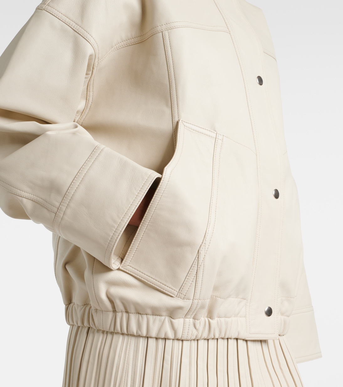 Bomberjacke aus Leder | Róhe