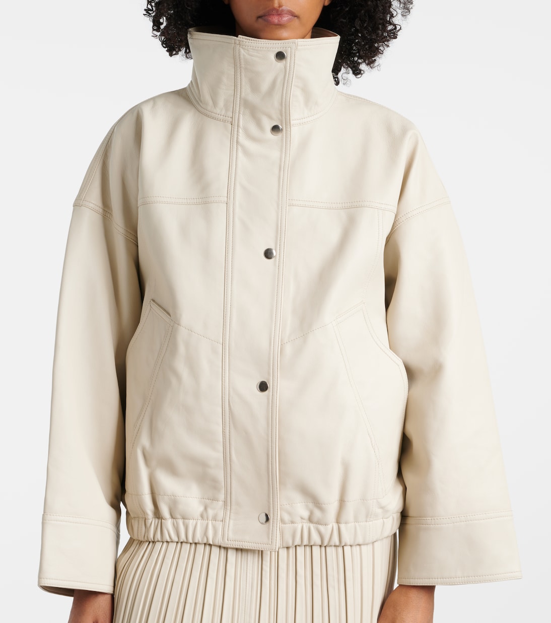 Bomberjacke aus Leder | Róhe