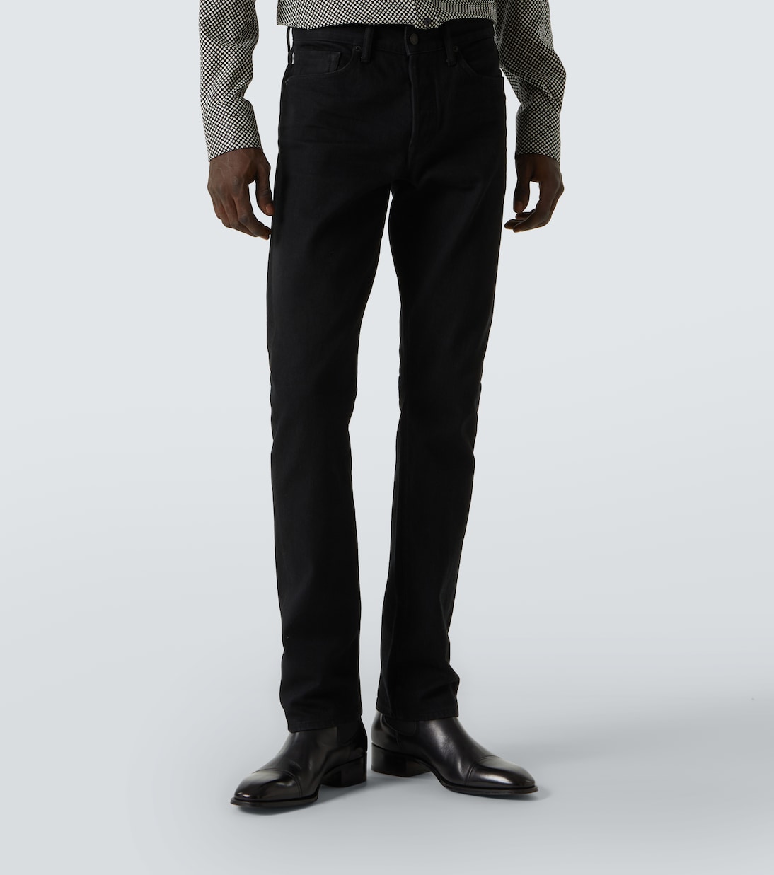Jeans rectos de tiro medio | Tom Ford