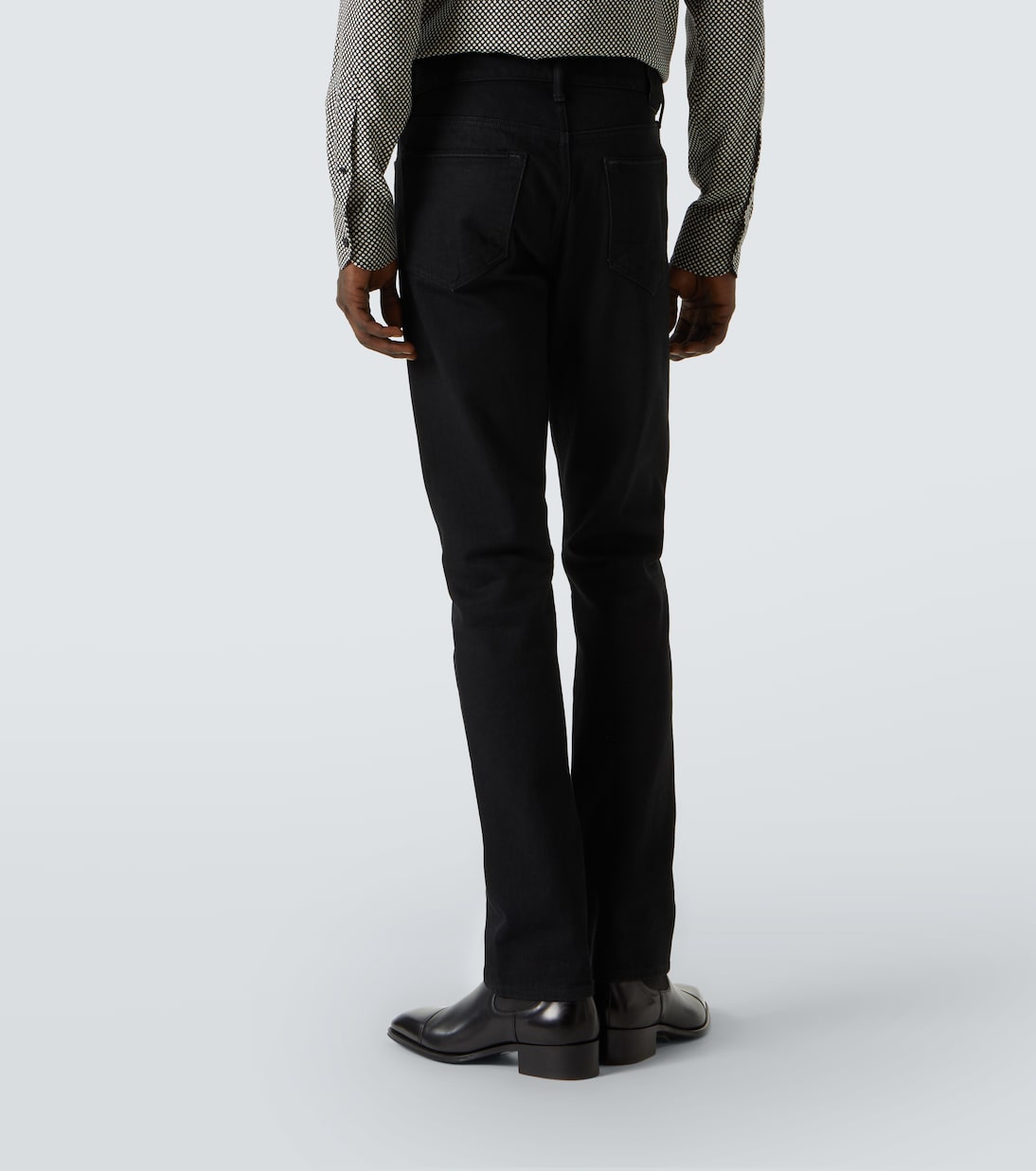Jeans rectos de tiro medio | Tom Ford