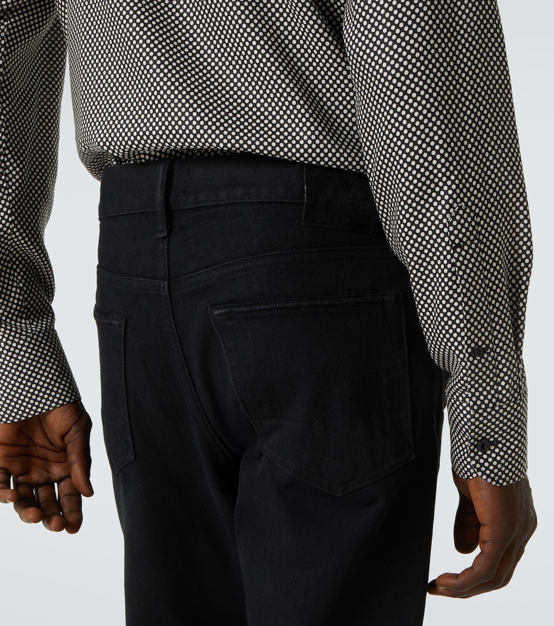 Jeans rectos de tiro medio | Tom Ford