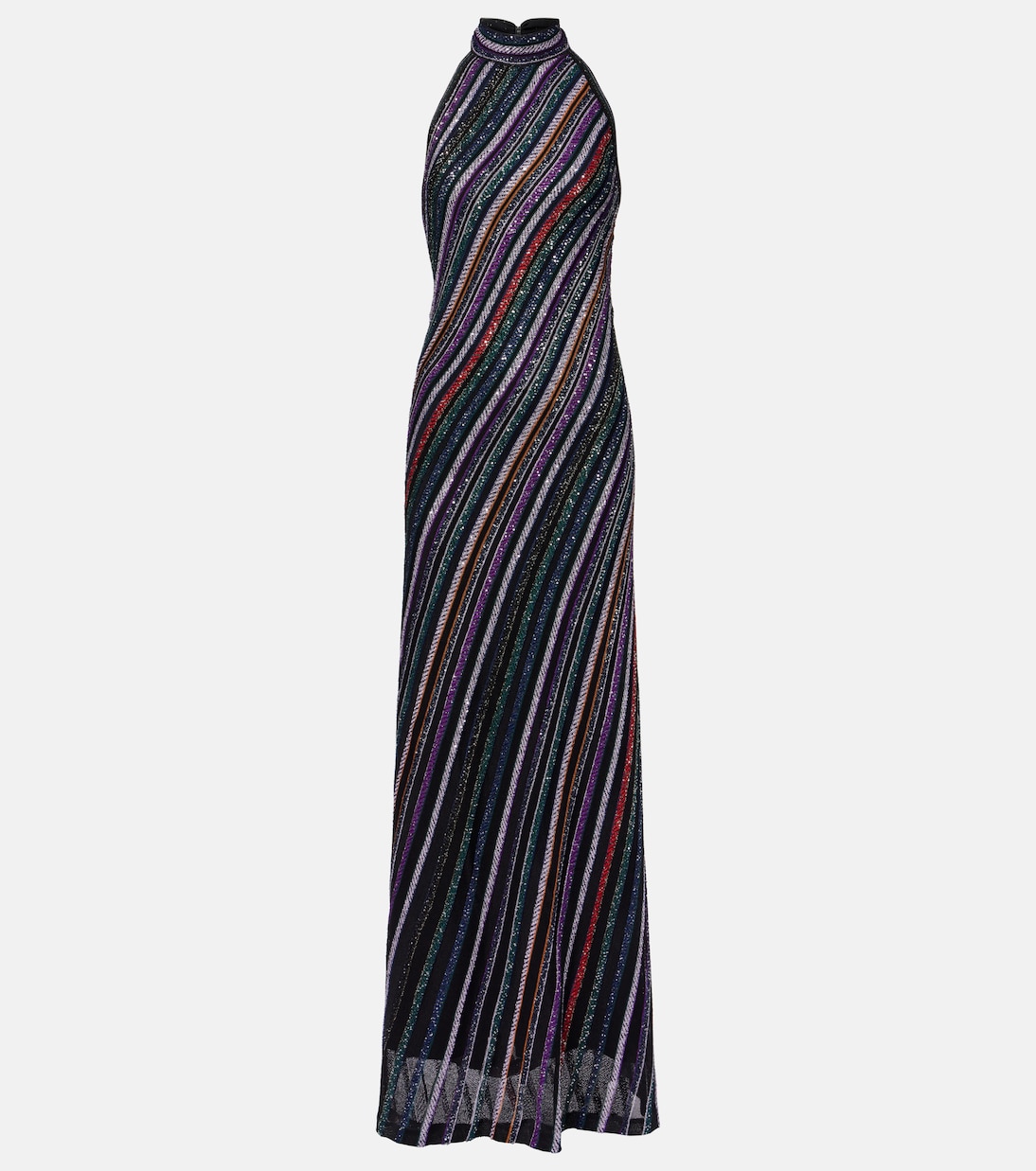 Sequined striped gown | Missoni