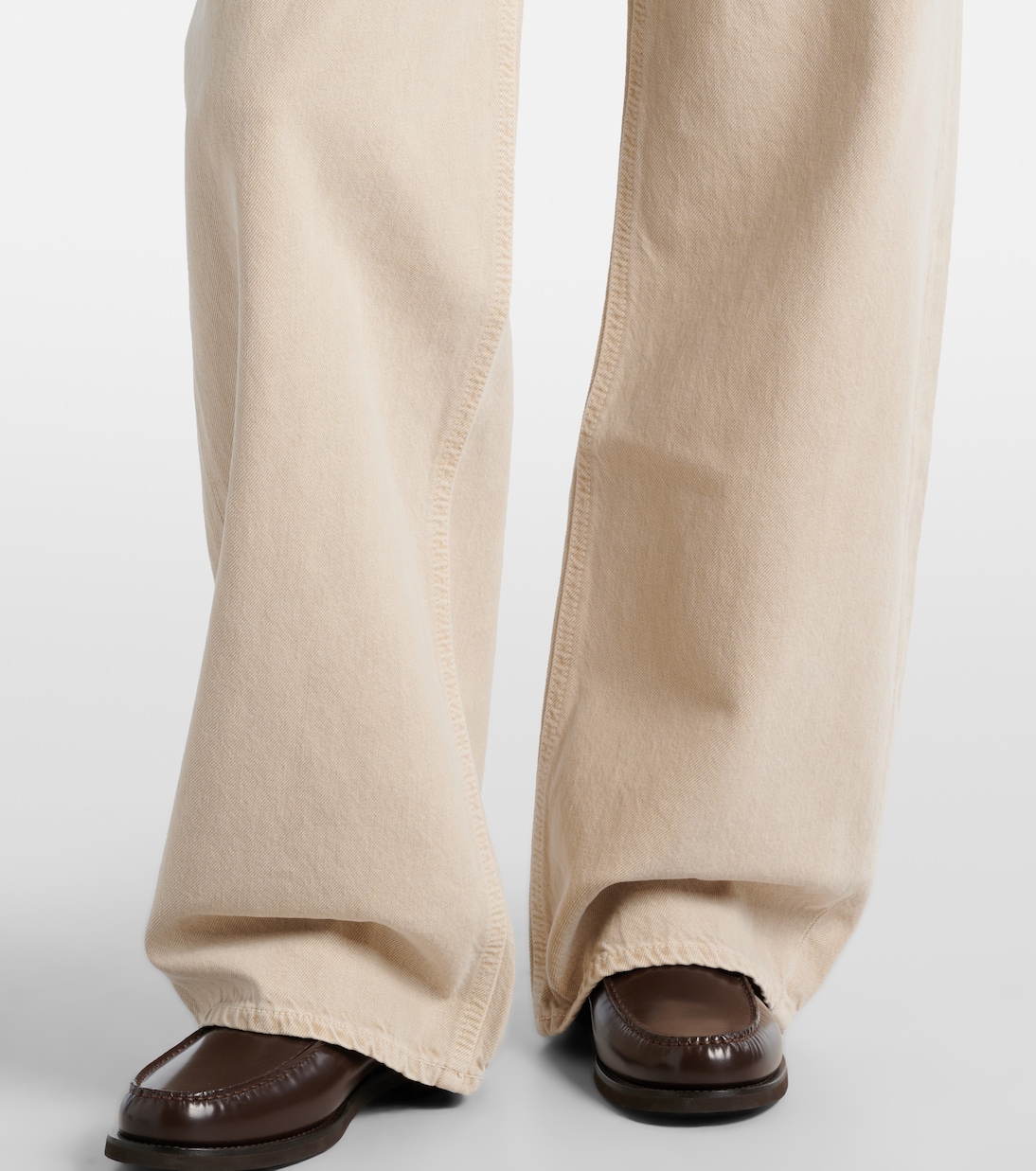 Low Curve mid-rise barrel-leg jeans | Agolde