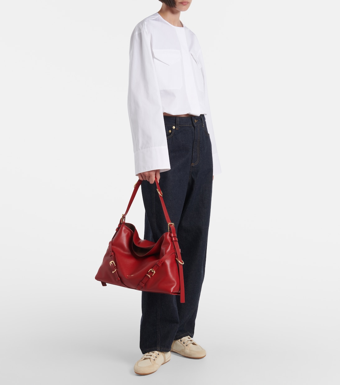 Schultertasche Voyou Medium aus Leder | Givenchy