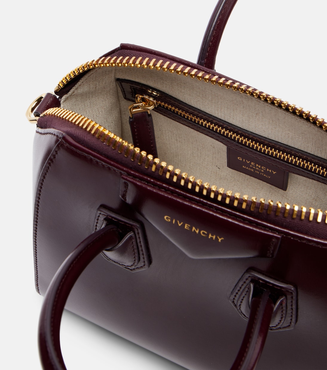 Mini Antigona leather tote bag | Givenchy