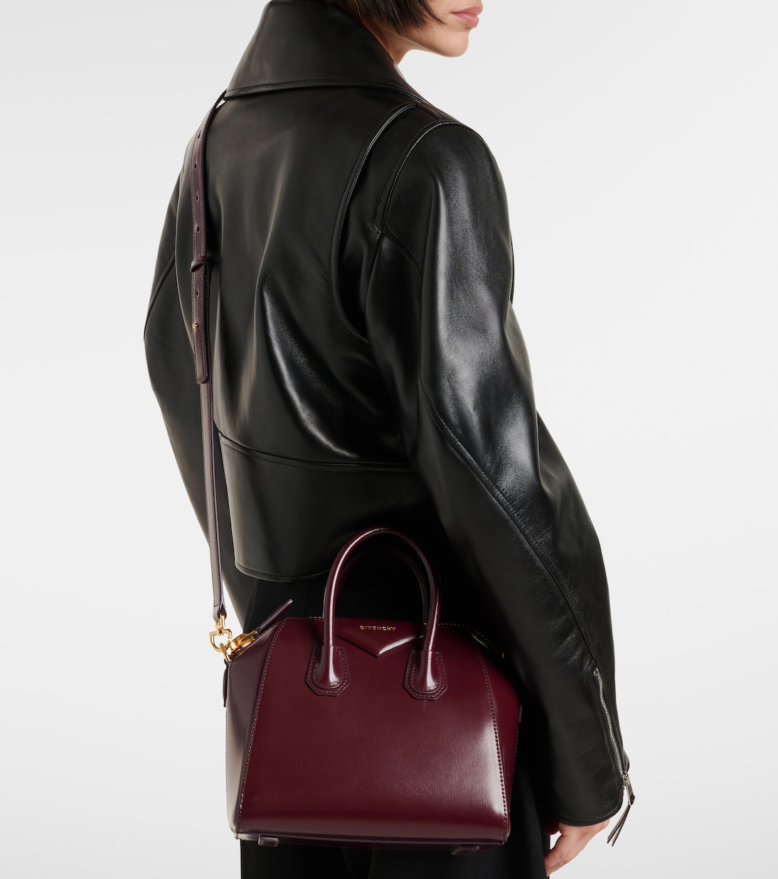 Mini Antigona leather tote bag | Givenchy