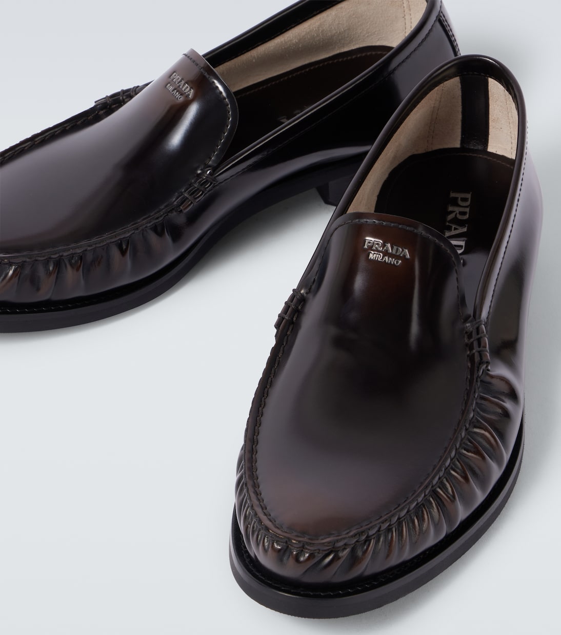 Loafers Kate aus Leder | Prada