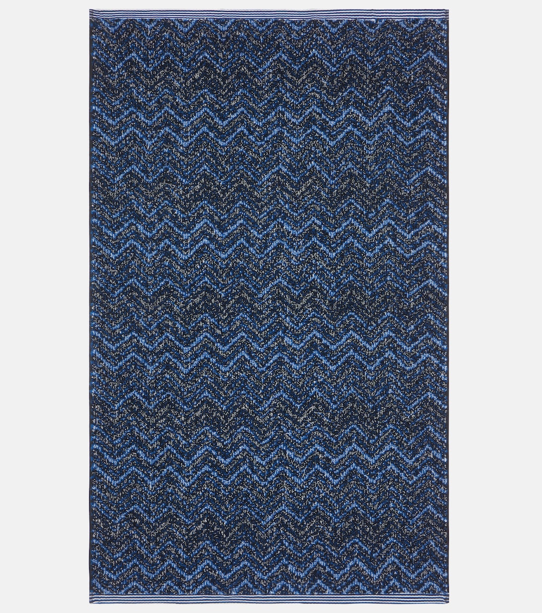 Azul set of 2 cotton terry towels | Missoni