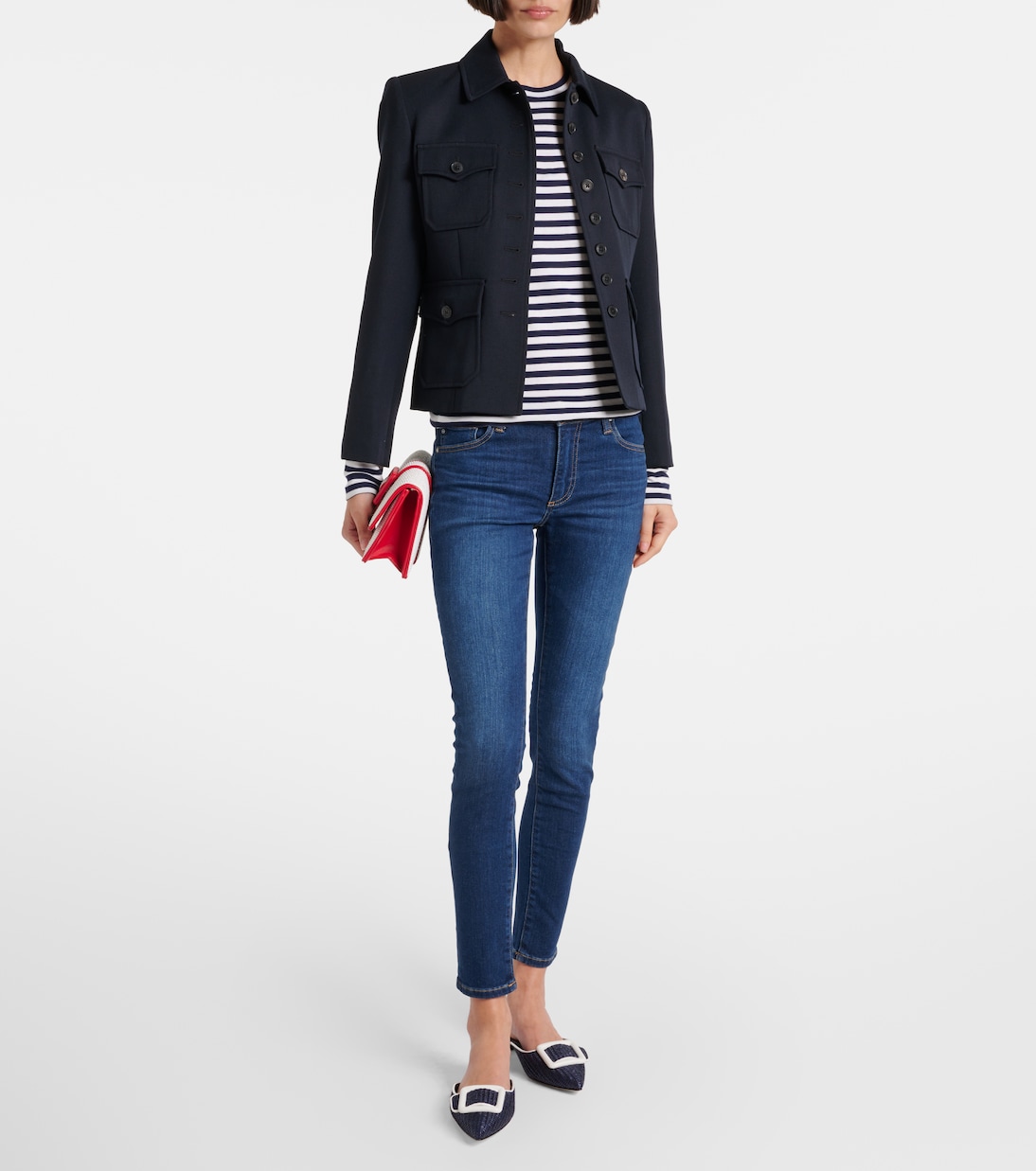 Legging Ankle mid-rise skinny jeans | AG Jeans