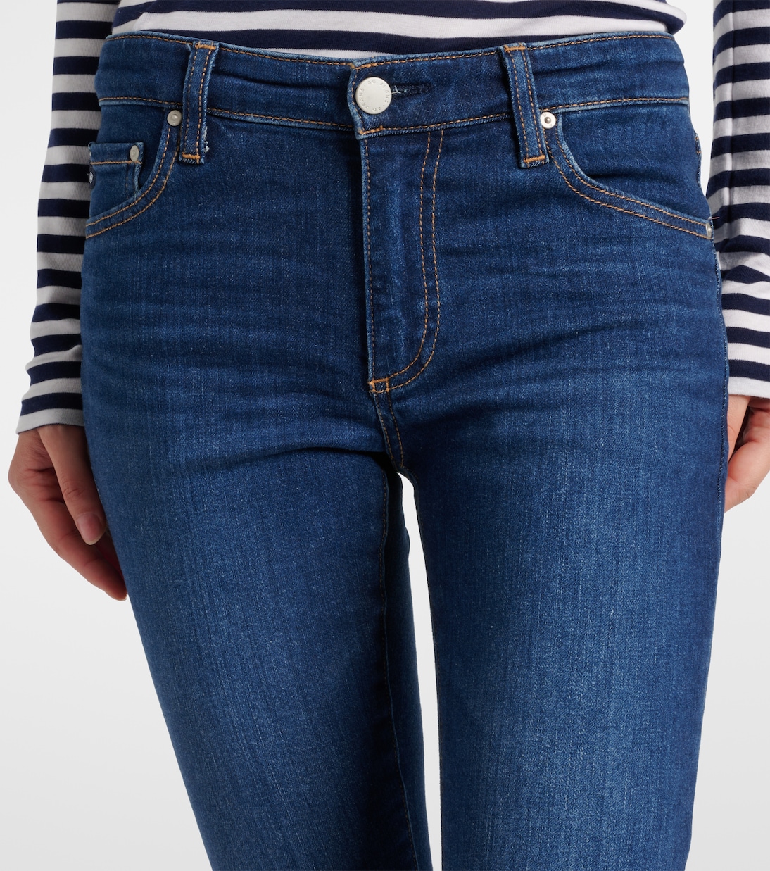 Legging Ankle mid-rise skinny jeans | AG Jeans