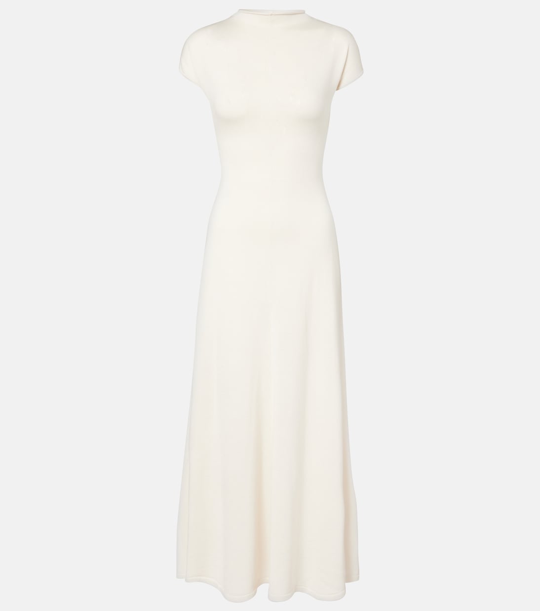 Lenore knitted wool and silk midi dress | Tove