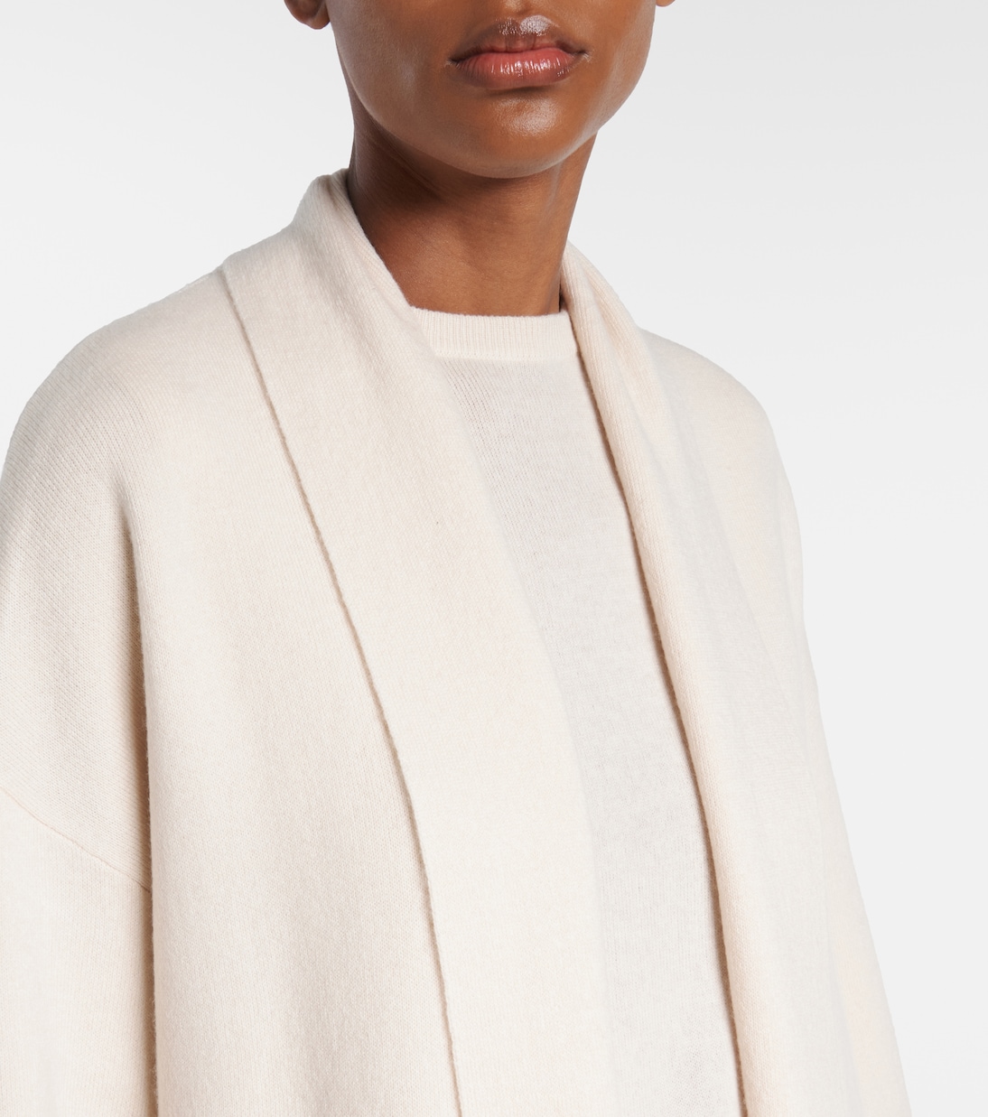 Wool and cashmere cardigan | Jardin des Orangers