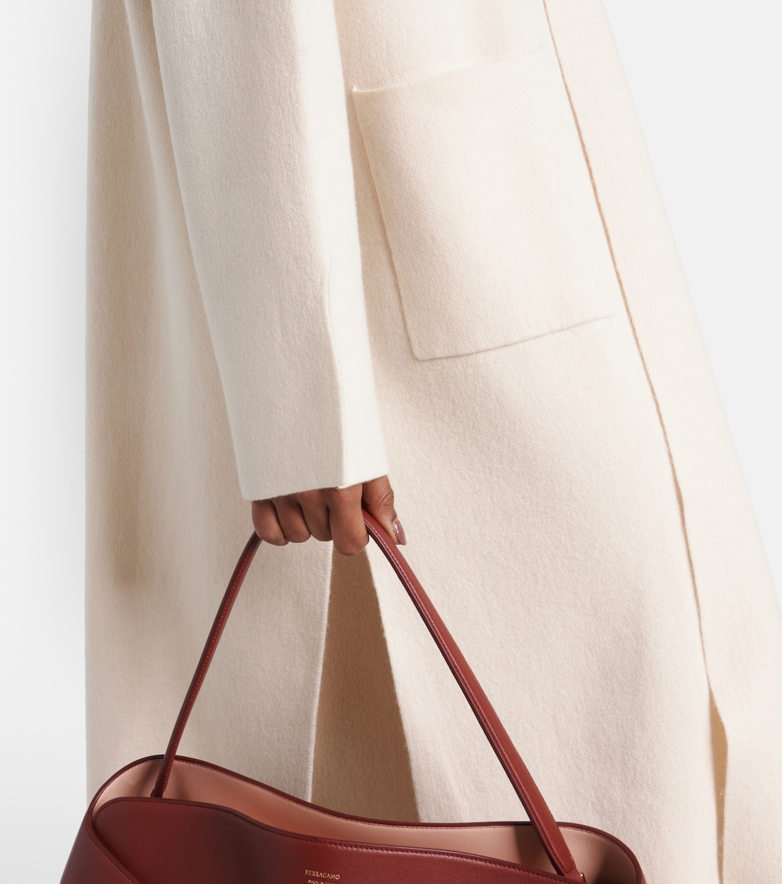 Wool and cashmere cardigan | Jardin des Orangers