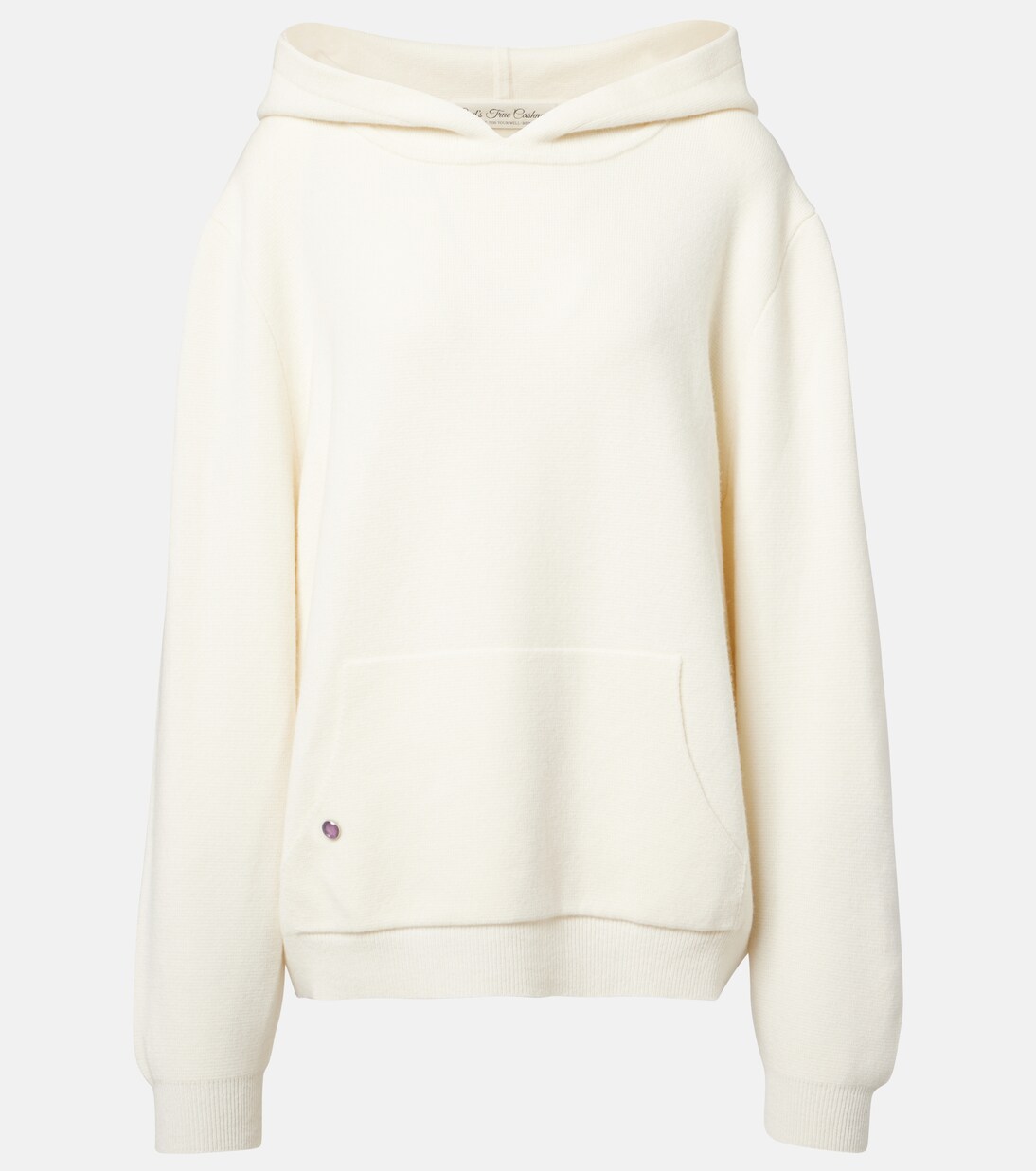 Embellished cashmere hoodie | God's True Cashmere
