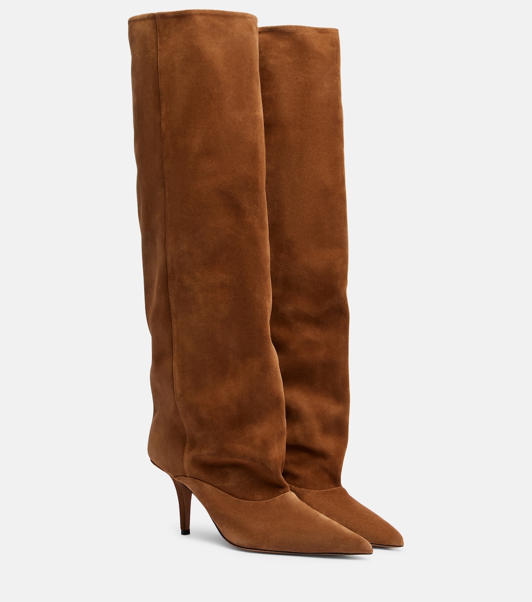 Bottes Ines 75 en daim | Paris Texas
