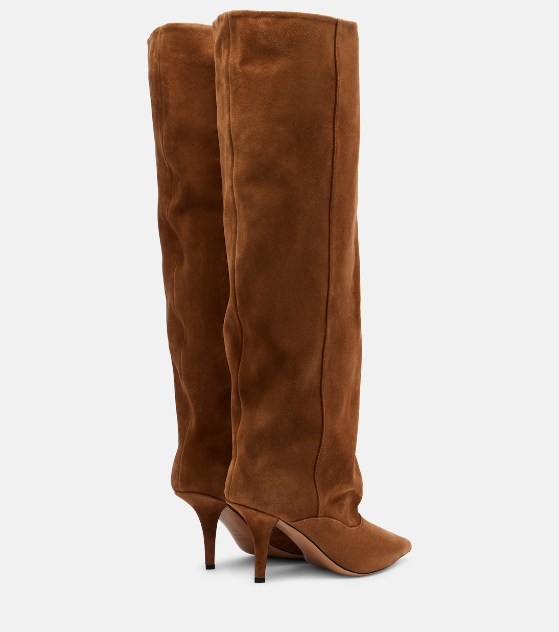 Bottes Ines 75 en daim | Paris Texas