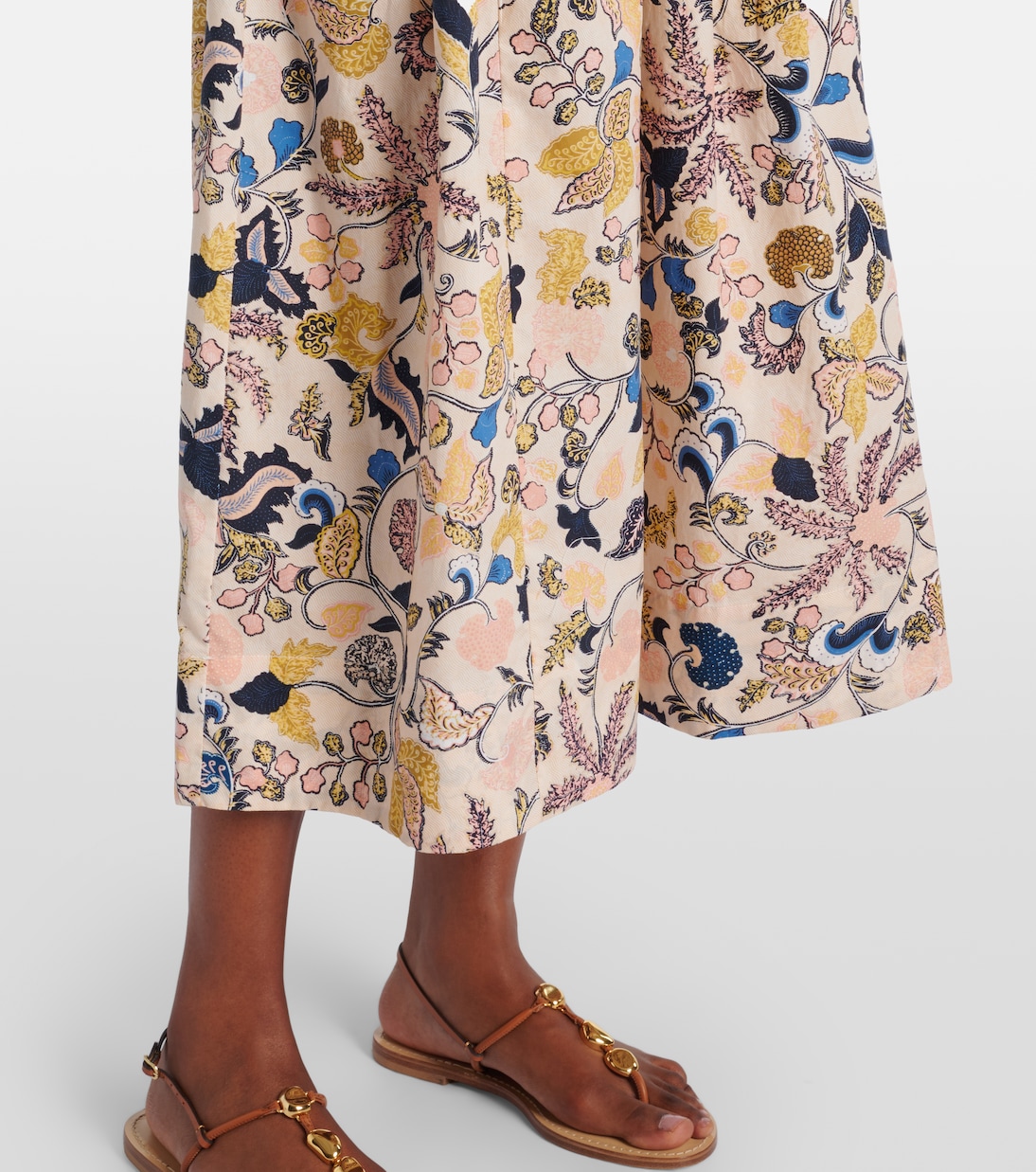 Rosen floral cotton maxi skirt | Ulla Johnson
