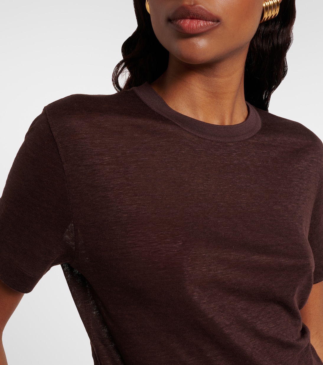 Gargano linen jersey T-shirt | Loro Piana