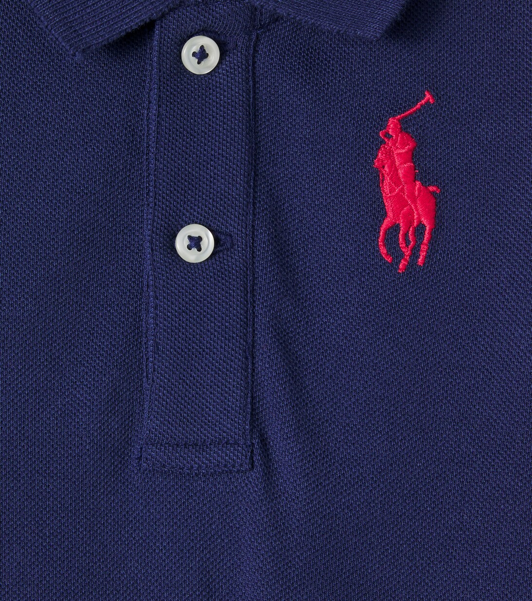 Baby cotton piqué onesie | Polo Ralph Lauren Kids