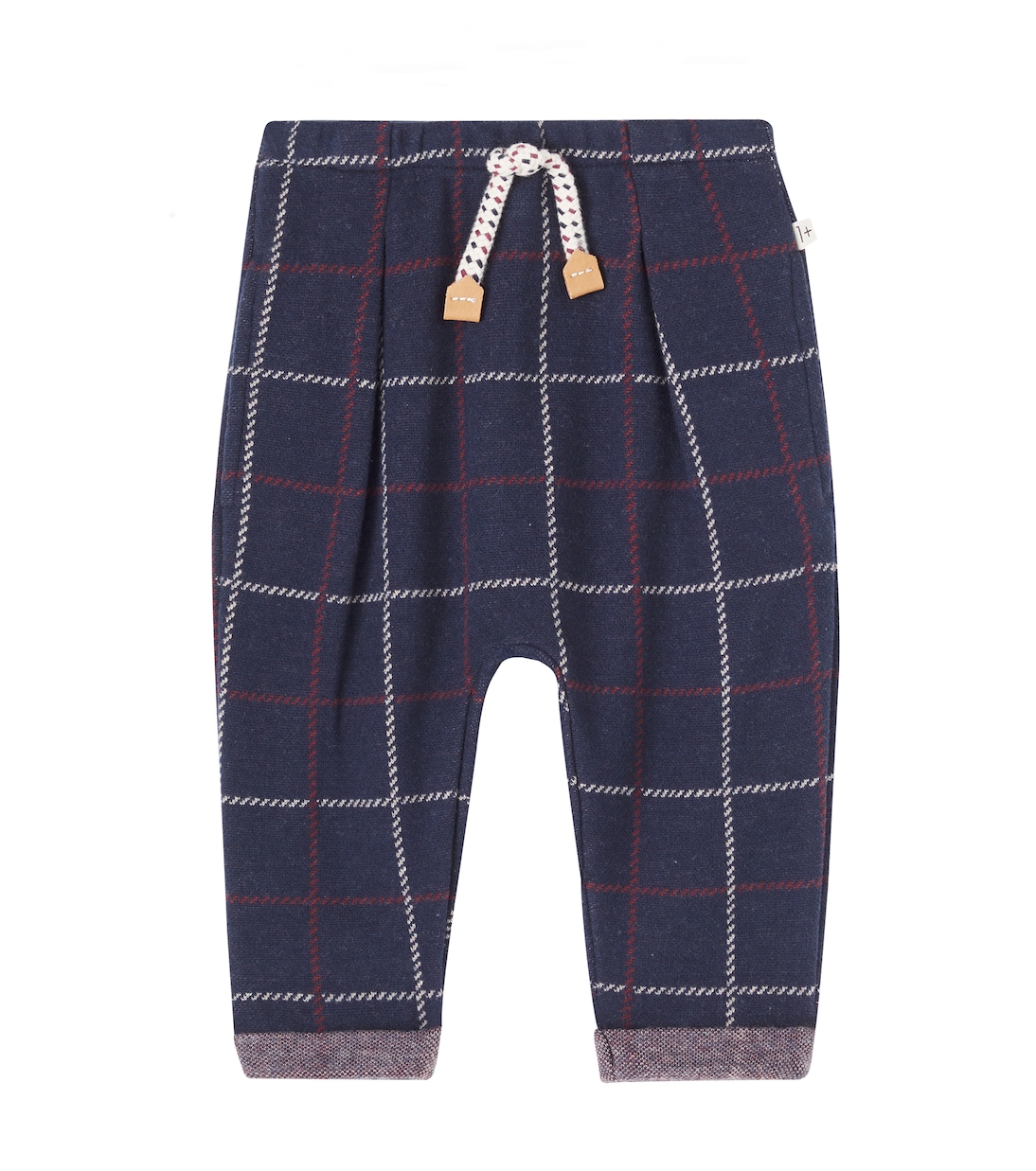 Baby Robin checked cotton-blend pants | 1 + in the Family